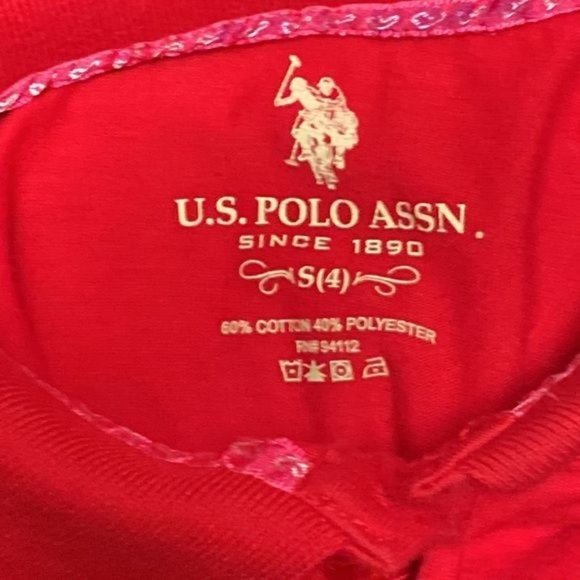 Girls 4T Bundle Black Denim Jeans, Pink Leggings, Sparkly Red Sweater Red Baby G - Picture 5 of 14